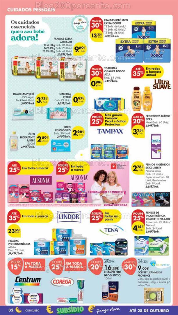 Antevisão Folheto PINGO DOCE Madeira Promoções de 22 a 28 outubro