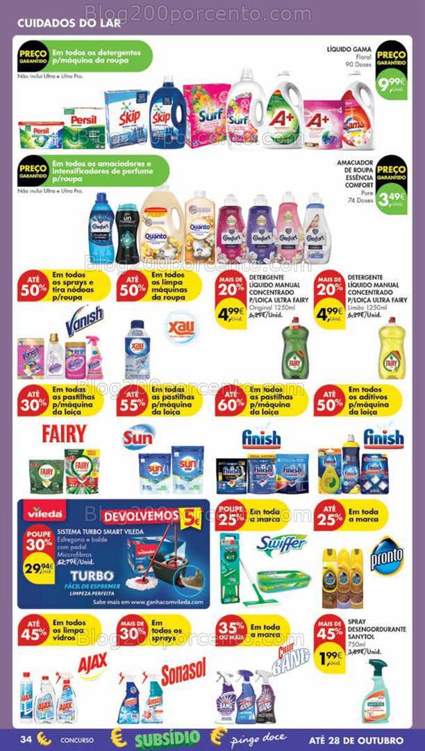 Antevisão Folheto PINGO DOCE Madeira Promoções de 22 a 28 outubro