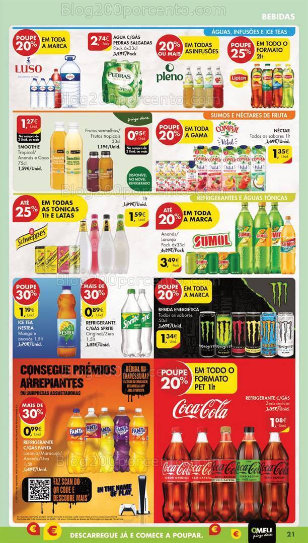 Antevisão Folheto PINGO DOCE lojas Grandes Promoções de 24 a 30 outubro