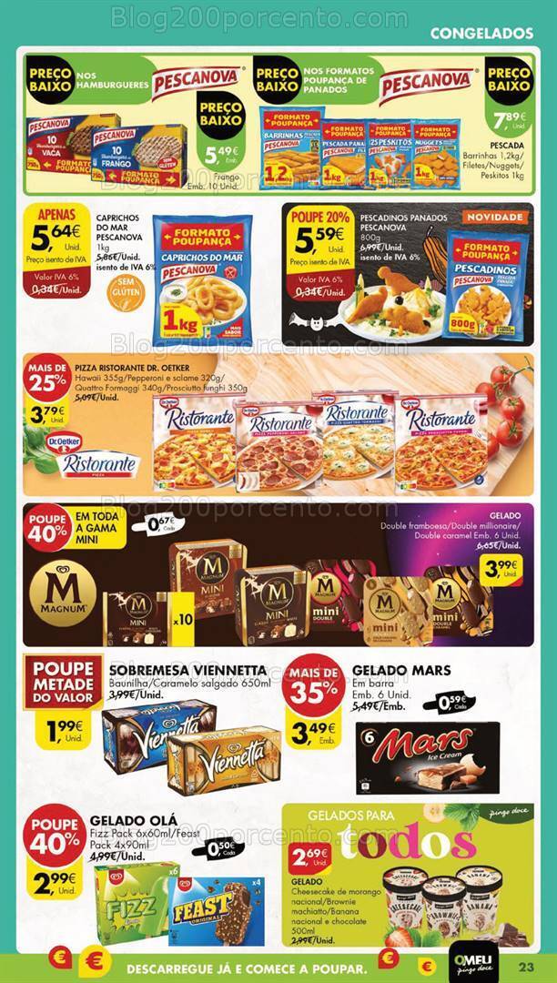Antevisão Folheto PINGO DOCE lojas Grandes Promoções de 24 a 30 outubro
