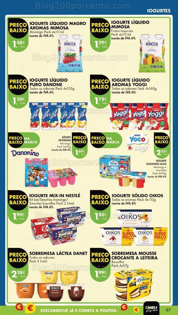 Antevisão Folheto PINGO DOCE lojas Grandes Promoções de 24 a 30 outubro