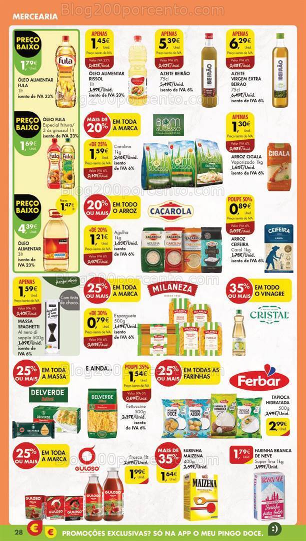 Antevisão Folheto PINGO DOCE lojas Grandes Promoções de 24 a 30 outubro