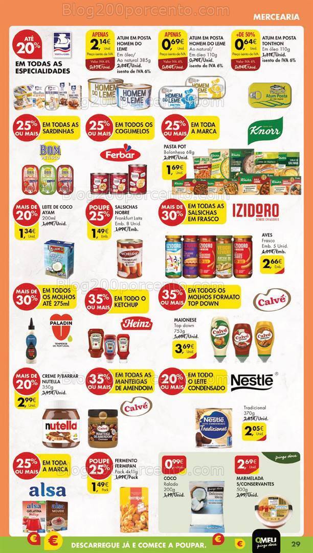 Antevisão Folheto PINGO DOCE lojas Grandes Promoções de 24 a 30 outubro