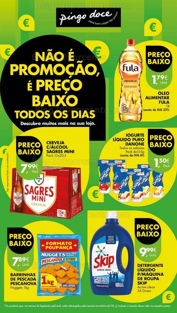 Antevisão Folheto PINGO DOCE lojas Grandes Promoções de 24 a 30 outubro