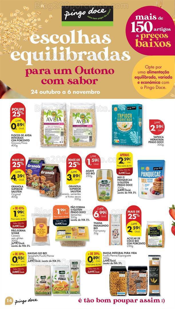 Antevisão Folheto PINGO DOCE Madeira Promoções de 24 a 30 outubro