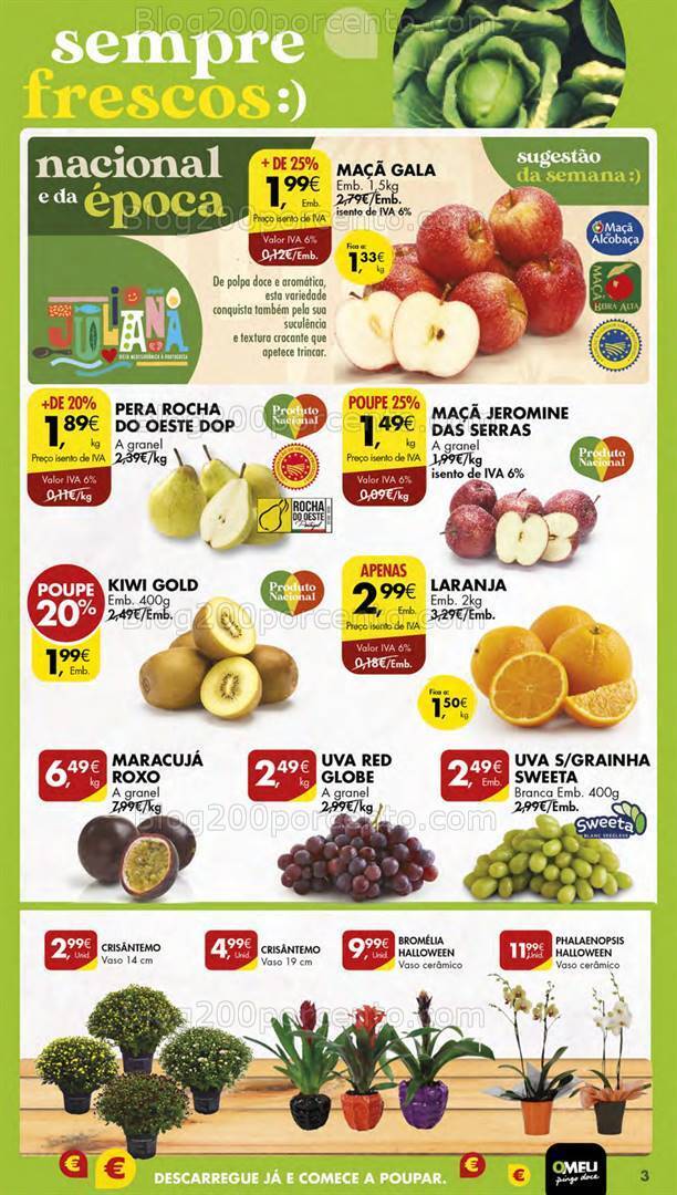 Antevisão Folheto PINGO DOCE Lojas Pequenas Promoções de 24 a 30 outubro