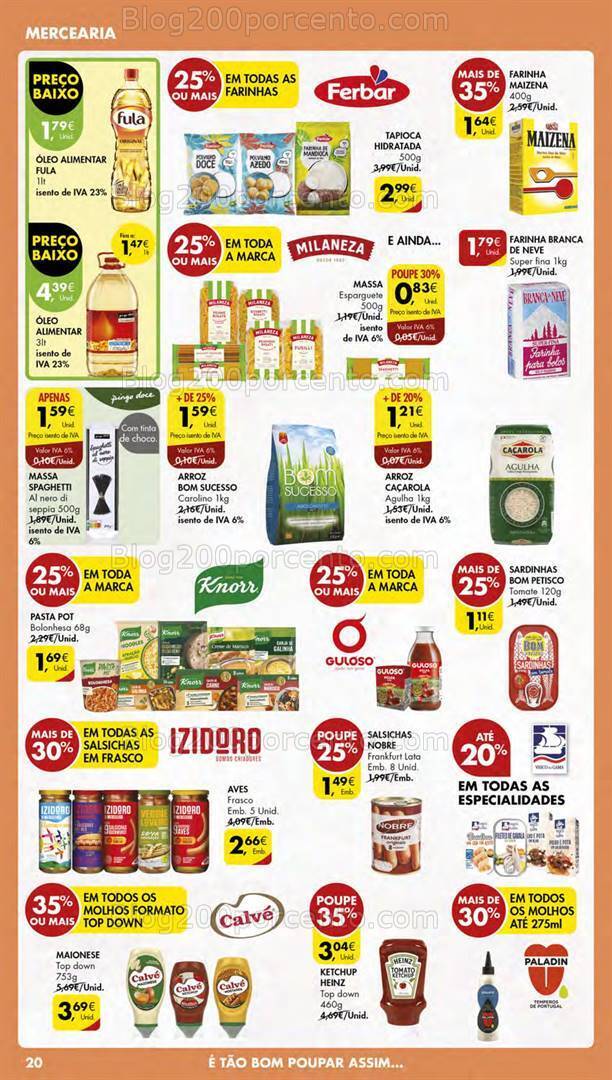 Antevisão Folheto PINGO DOCE Lojas Pequenas Promoções de 24 a 30 outubro