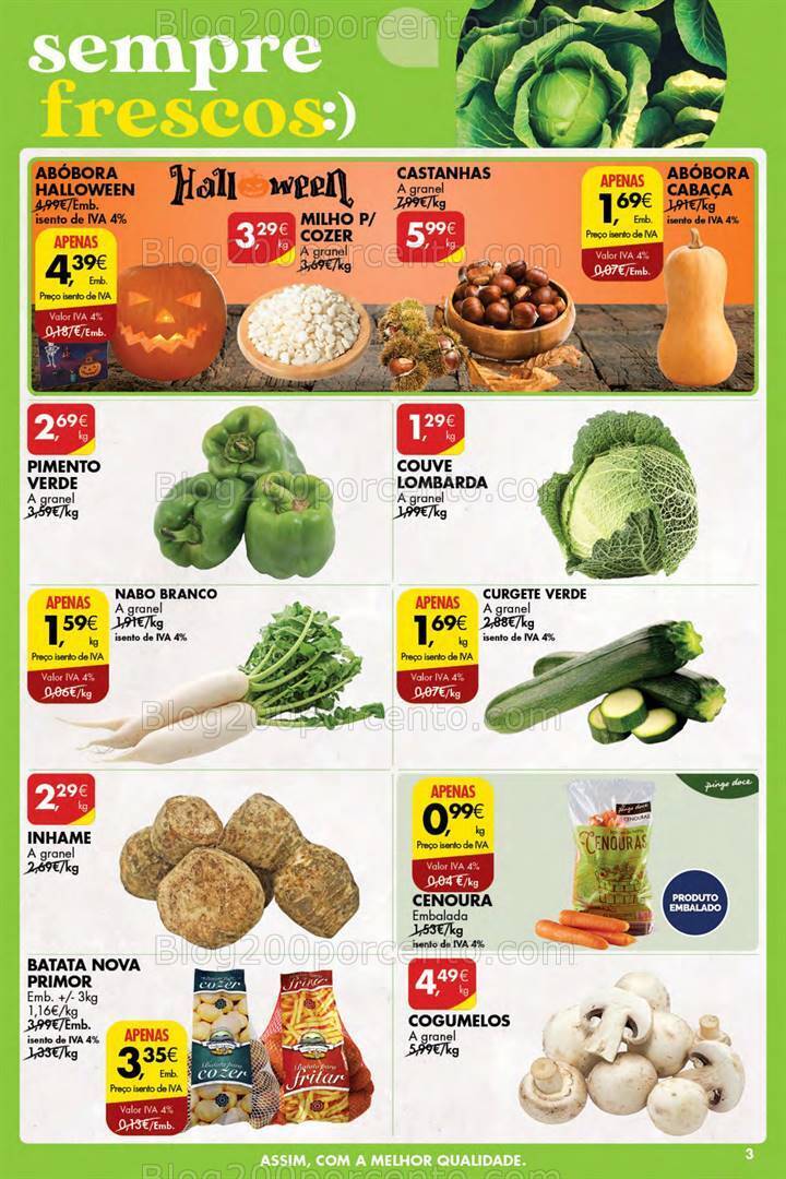 Antevisão Folheto PINGO DOCE Açores Promoções de 26 outubro a 1 novembro