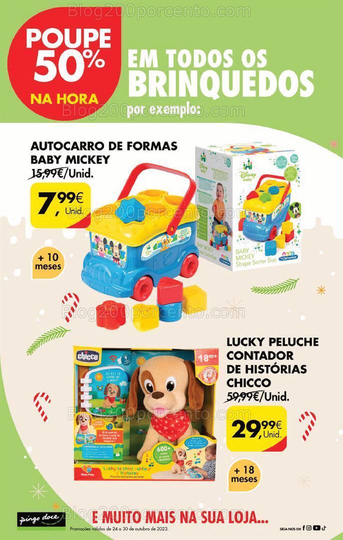 Antevisão Folheto PINGO DOCE Promoções Fim de Semana - 27 outubro a 1 novembro