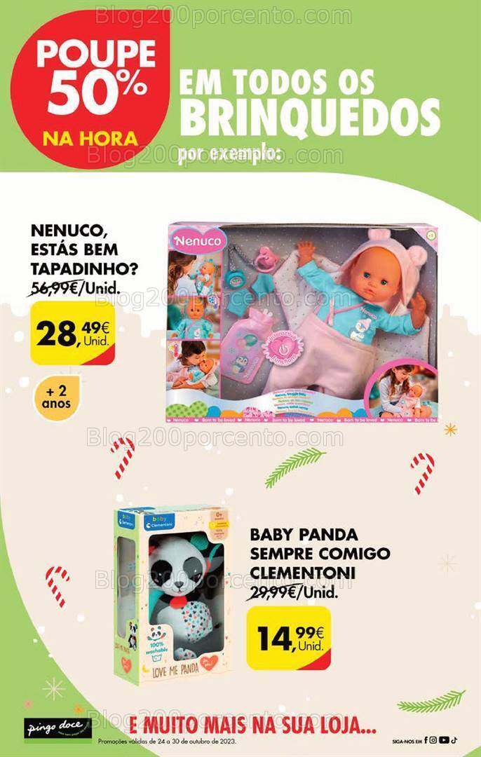 Antevisão Folheto PINGO DOCE Promoções Fim de Semana - 27 outubro a 1 novembro