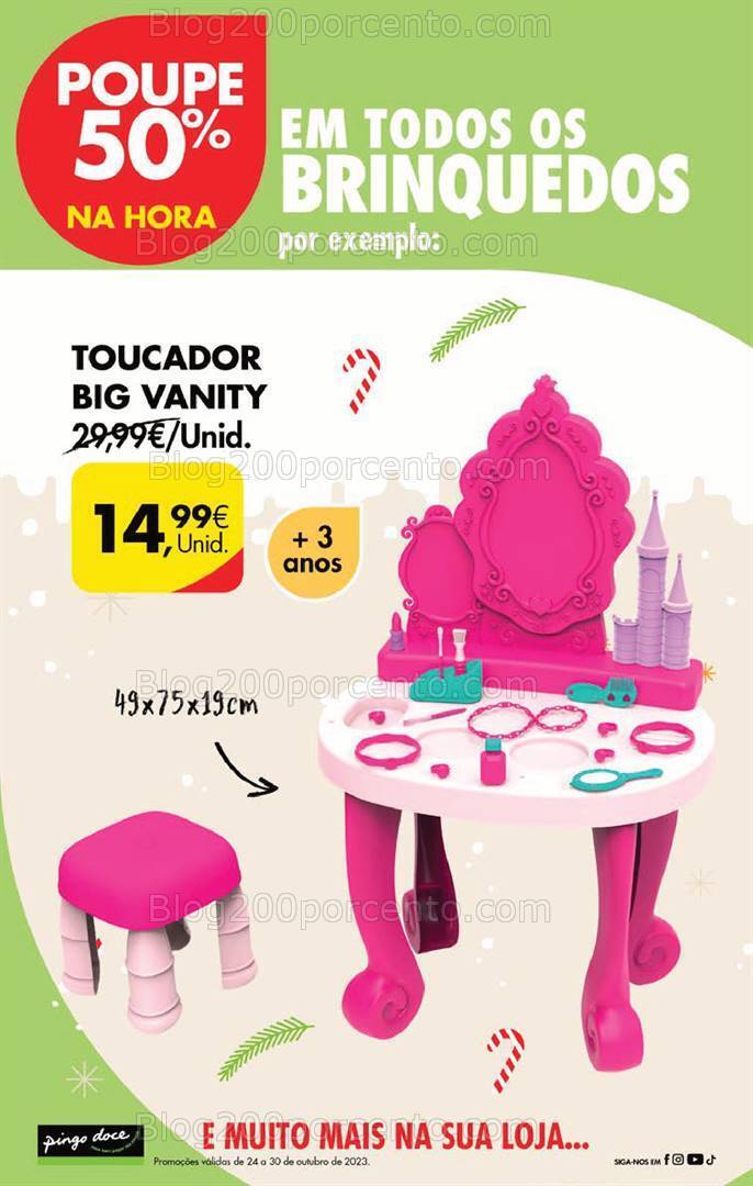 Antevisão Folheto PINGO DOCE Promoções Fim de Semana - 27 outubro a 1 novembro