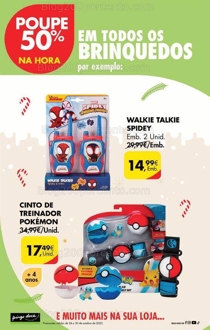 Antevisão Folheto PINGO DOCE Promoções Fim de Semana - 27 outubro a 1 novembro