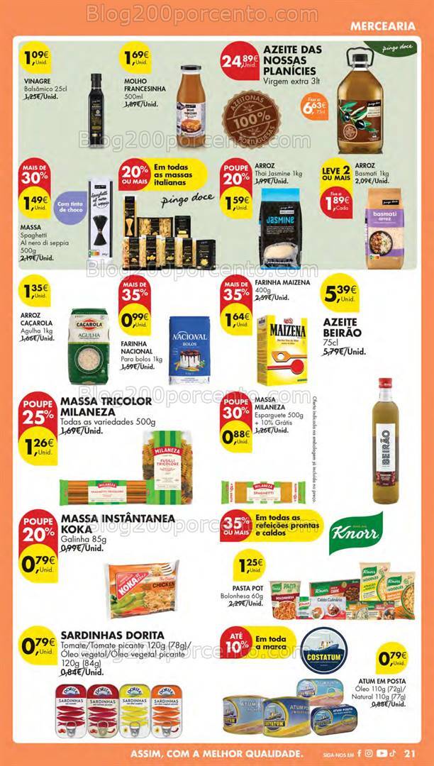 Antevisão Folheto PINGO DOCE Lojas Pequenas Promoções de 29 outubro a 4 novembro