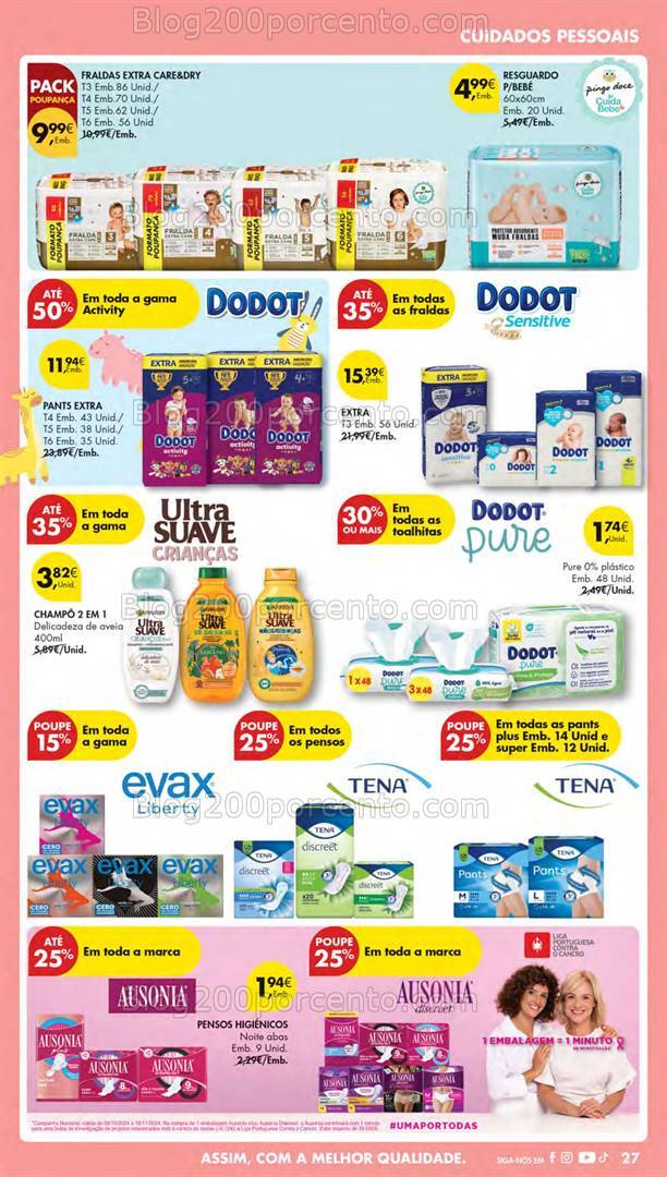 Antevisão Folheto PINGO DOCE Lojas Pequenas Promoções de 29 outubro a 4 novembro
