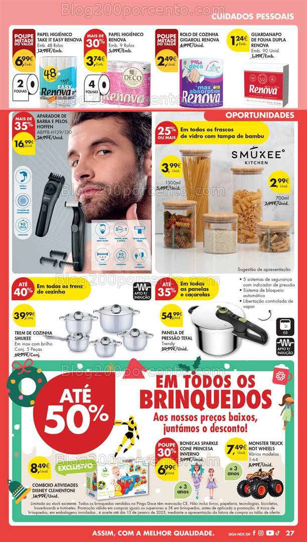 Antevisão Folheto PINGO DOCE Madeira Promoções de 29 outubro a 4 novembro