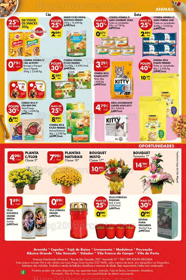 Antevisão Folheto PINGO DOCE Açores Promoções de 31 outubro a 6 novembro