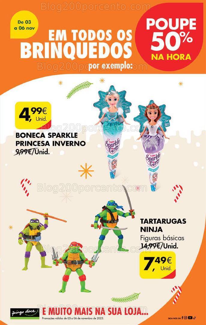 ALERTA - 50% de desconto PINGO DOCE Promoções Fim de Semana - 3 a 6 novembro
