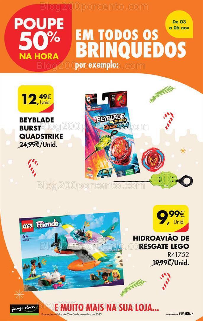 ALERTA - 50% de desconto PINGO DOCE Promoções Fim de Semana - 3 a 6 novembro