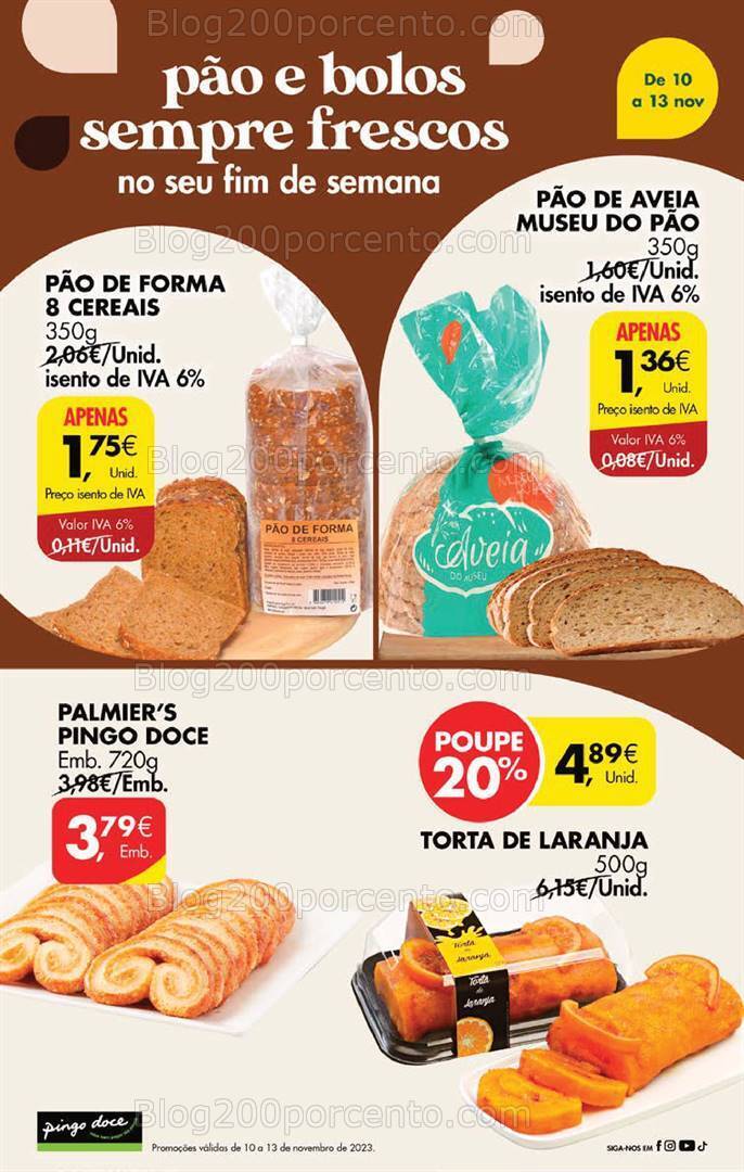Antevisão Folheto PINGO DOCE Promoções Fim de Semana - 10 a 13 novembro