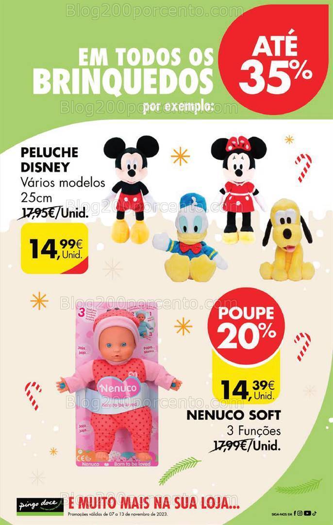 Antevisão Folheto PINGO DOCE Promoções Fim de Semana - 10 a 13 novembro