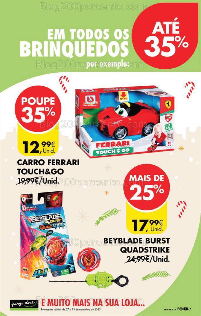 Antevisão Folheto PINGO DOCE Promoções Fim de Semana - 10 a 13 novembro