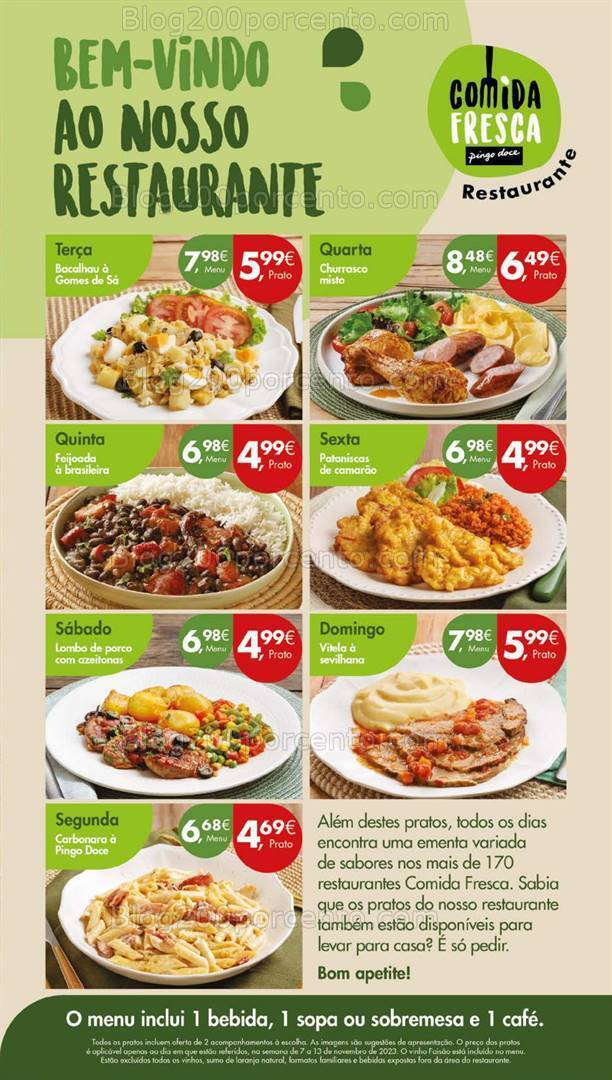 Antevisão Folheto PINGO DOCE Lojas Grandes Promoções de 7 a 13 novembro