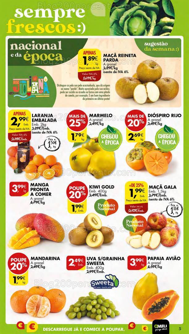 Antevisão Folheto PINGO DOCE Lojas Médias Promoções de 7 a 13 novembro