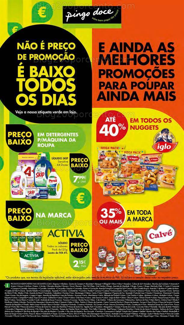 Antevisão Folheto PINGO DOCE Lojas Médias Promoções de 7 a 13 novembro