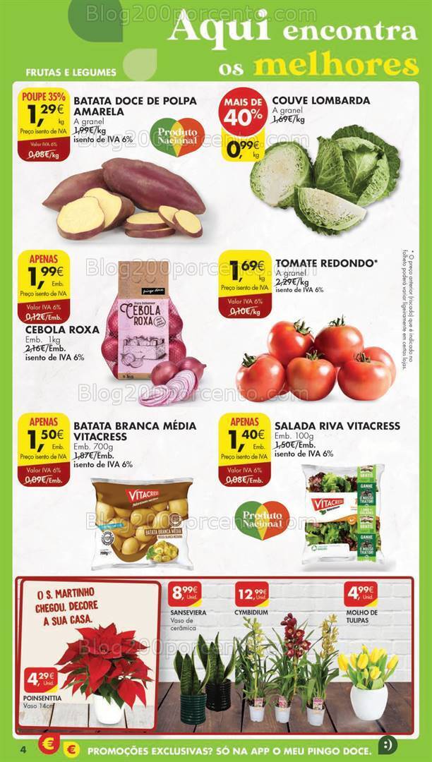 Antevisão Folheto PINGO DOCE Lojas Pequenas Promoções de 7 a 13 novembro