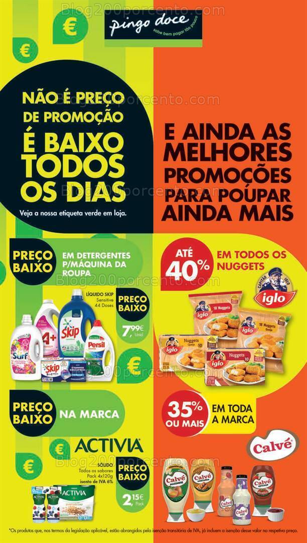 Antevisão Folheto PINGO DOCE Lojas Pequenas Promoções de 7 a 13 novembro