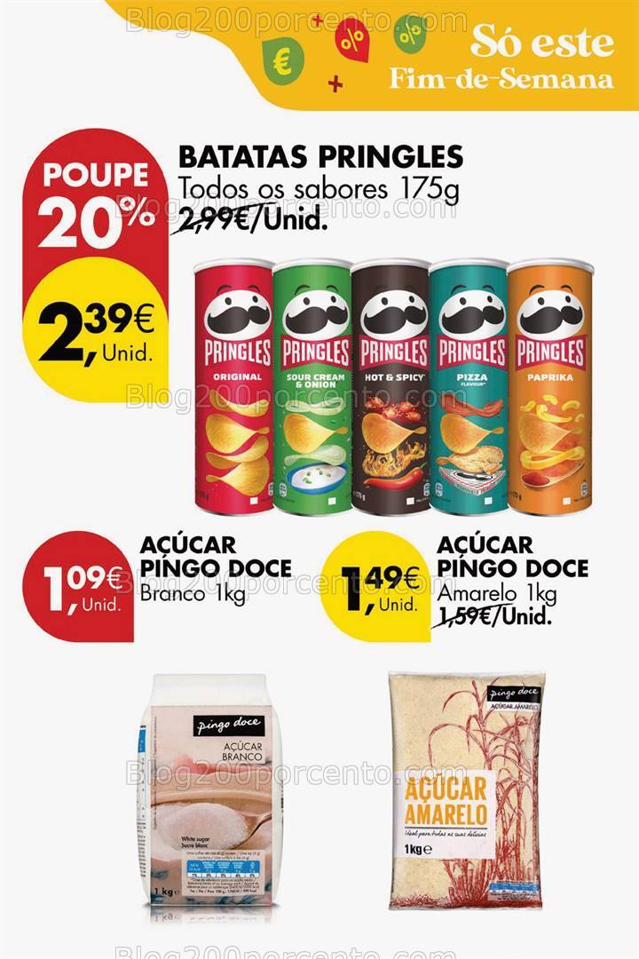 Antevisão Folheto PINGO DOCE Promoções Fim de Semana - 8 a 11 novembro
