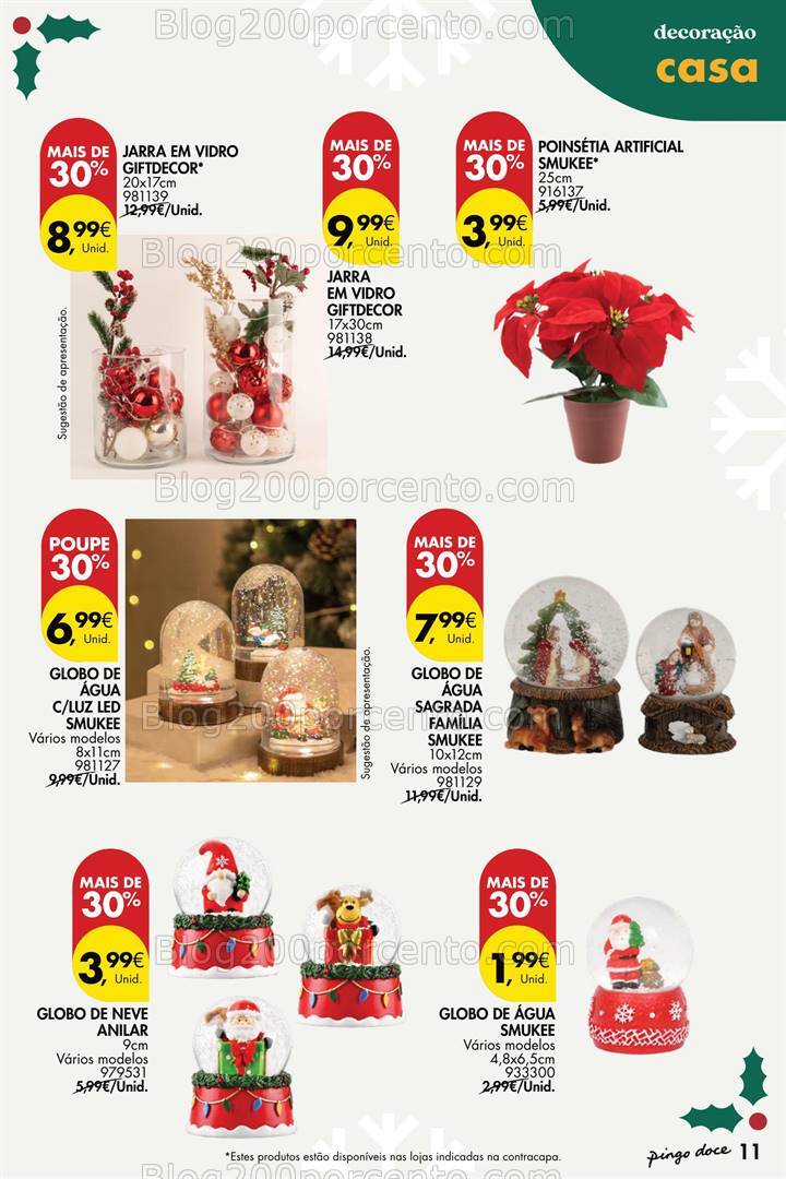 Antevisão Folheto PINGO DOCE Natal Promoções de 12 novembro a 31 dezembro