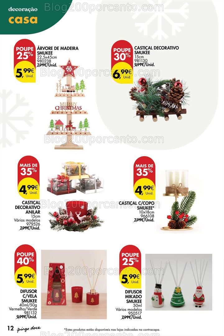Antevisão Folheto PINGO DOCE Natal Promoções de 12 novembro a 31 dezembro