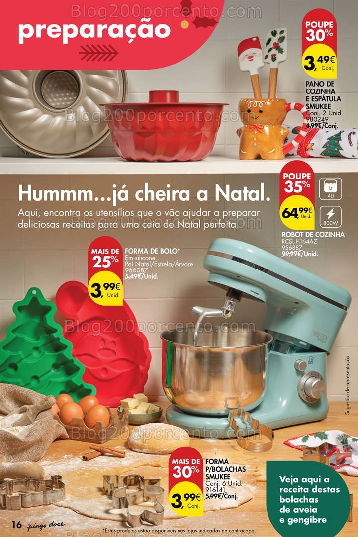 Antevisão Folheto PINGO DOCE Natal Promoções de 12 novembro a 31 dezembro
