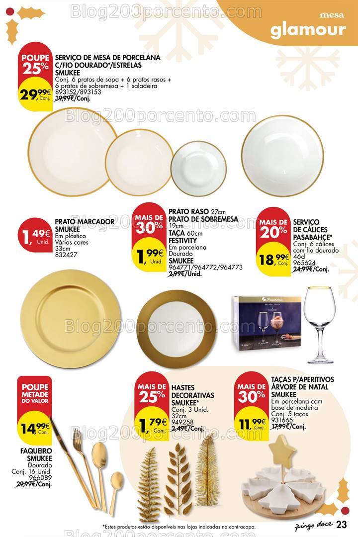 Antevisão Folheto PINGO DOCE Natal Promoções de 12 novembro a 31 dezembro