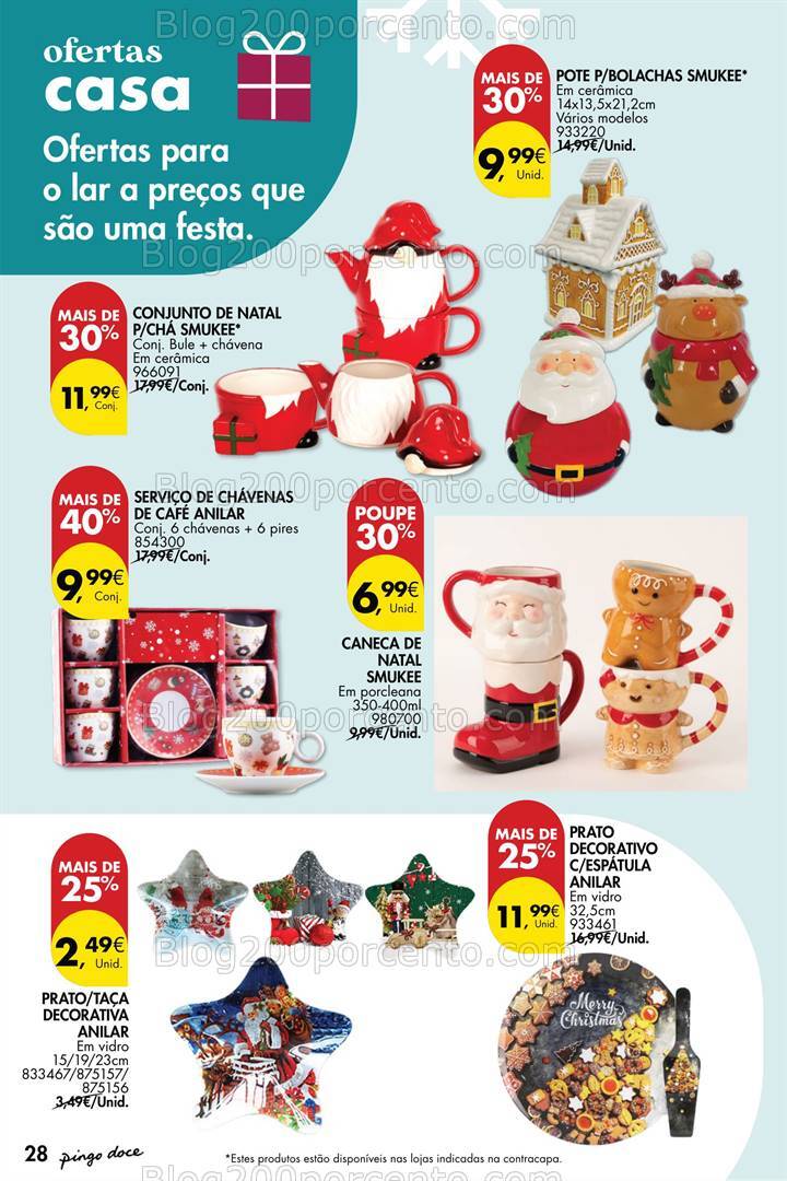 Antevisão Folheto PINGO DOCE Natal Promoções de 12 novembro a 31 dezembro