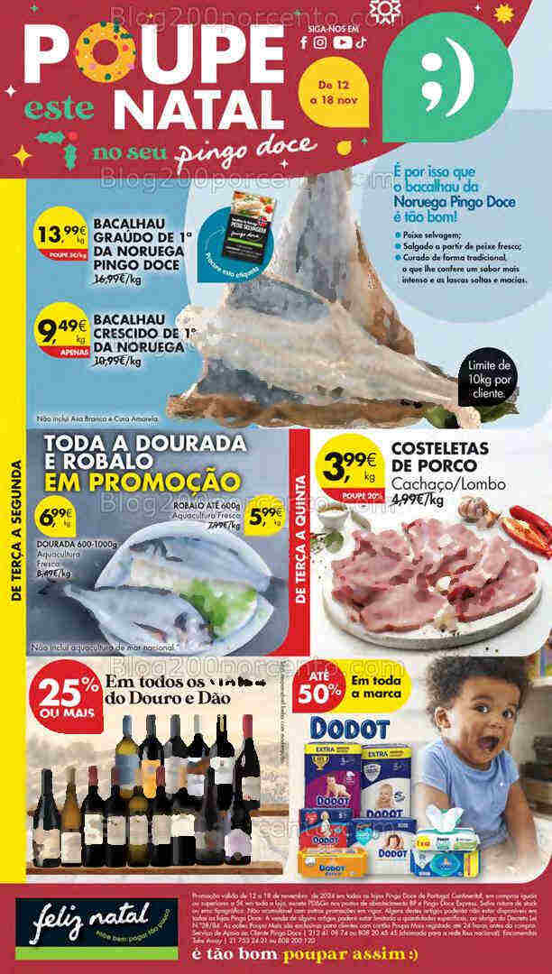 Antevisão Folheto PINGO DOCE Lojas Pequenas Promoções de 12 a 18 novembro