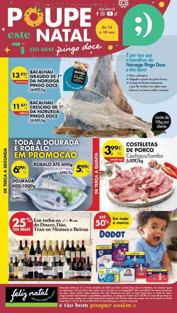 Antevisão Folheto PINGO DOCE Madeira Promoções de 12 a 18 novembro