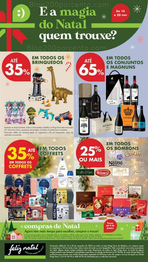 Antevisão Folheto PINGO DOCE Madeira Promoções de 14 a 20 novembro