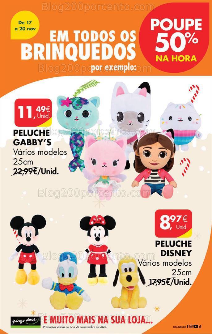 ALERTA - 50% desconto PINGO DOCE -Brinquedos Fim de Semana - 17 a 20 novembro
