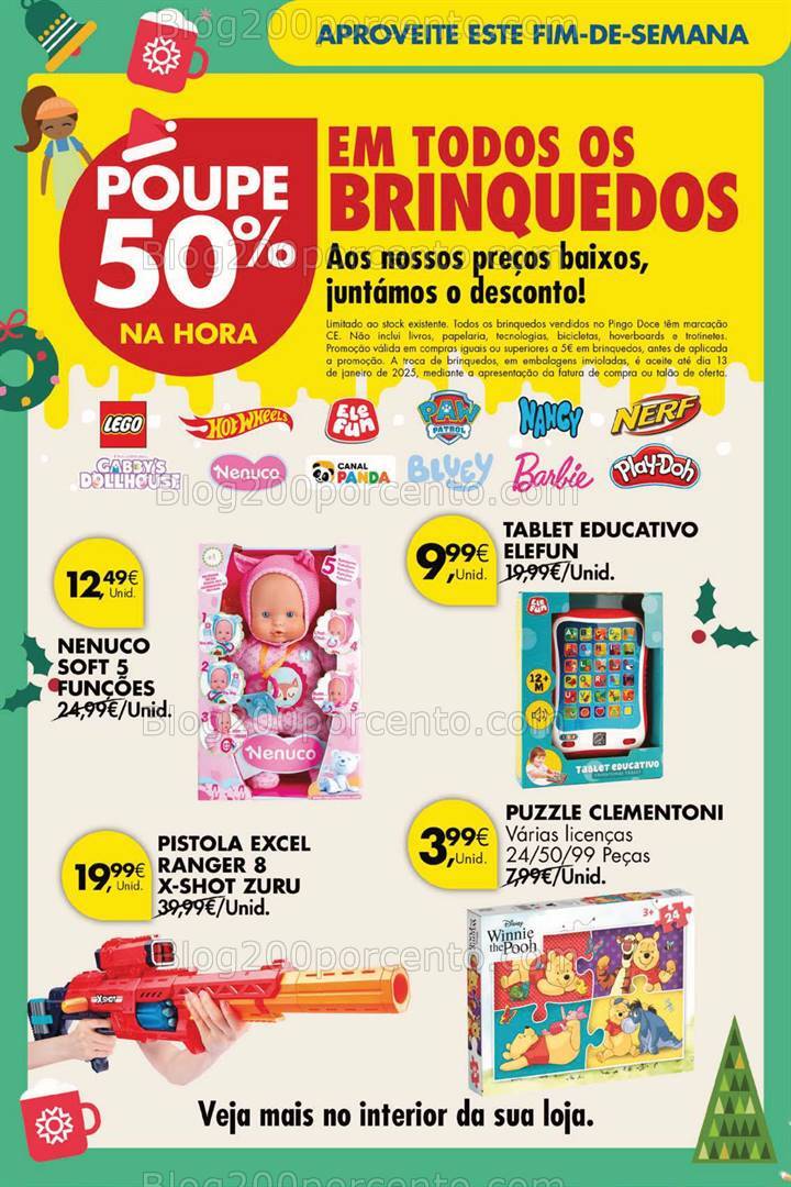 Antevisão Folheto PINGO DOCE Promoções Fim de Semana - 15 a 17 novembro