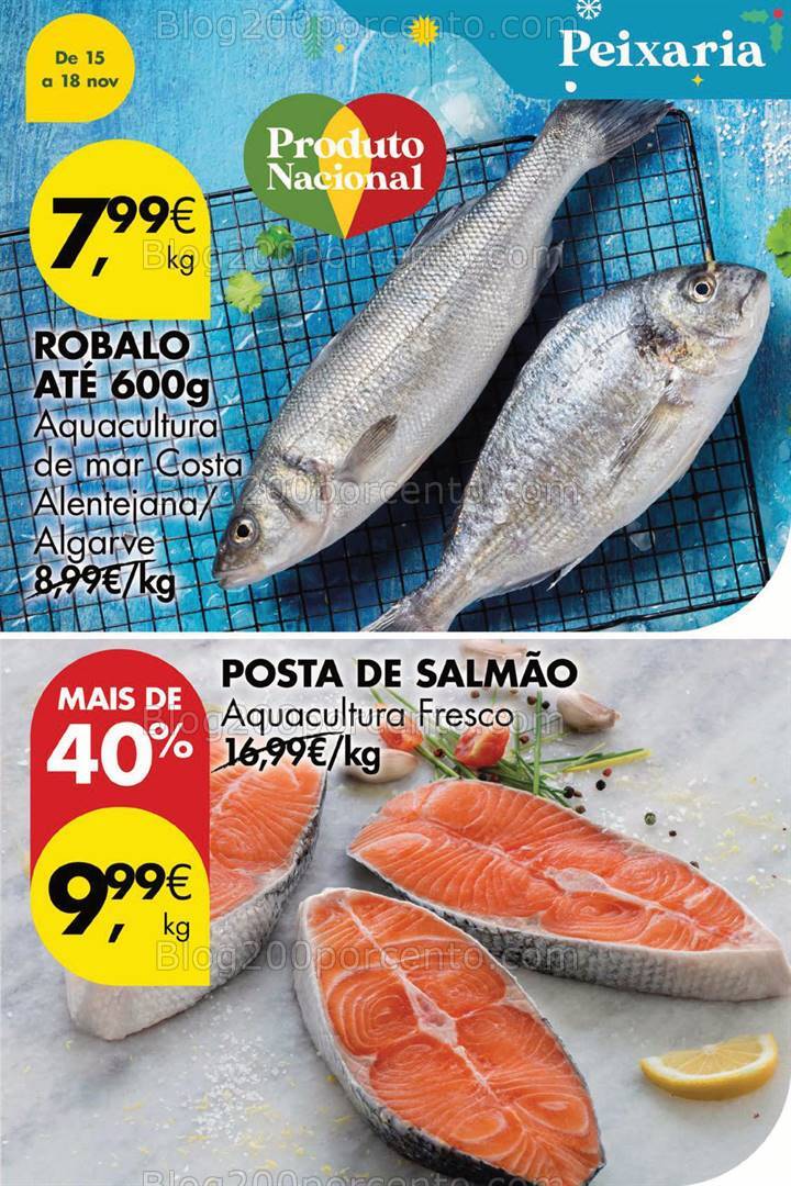 Antevisão Folheto PINGO DOCE Promoções Fim de Semana - 15 a 17 novembro