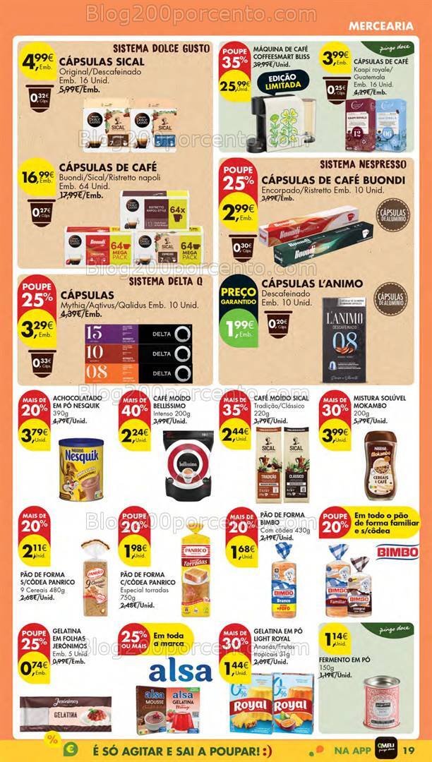 Antevisão Folheto PINGO DOCE Lojas Pequenas Promoções de 19 a 25 novembro