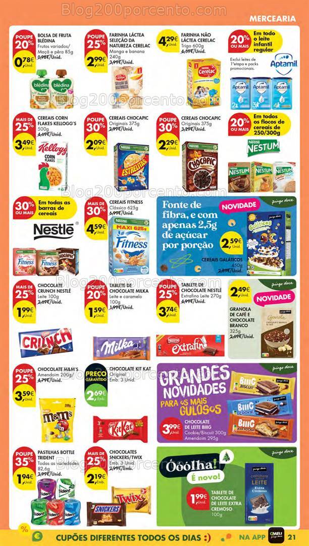 Antevisão Folheto PINGO DOCE Lojas Pequenas Promoções de 19 a 25 novembro