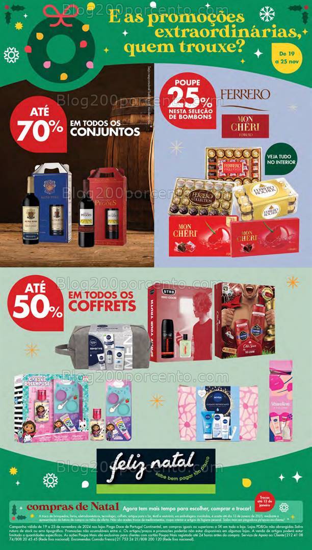 Antevisão Folheto PINGO DOCE Lojas Pequenas Promoções de 19 a 25 novembro