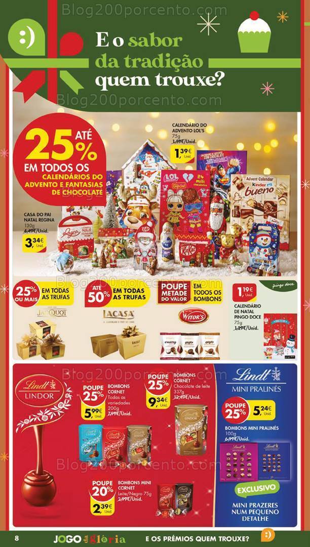 Antevisão Folheto PINGO DOCE Lojas Grandes Promoções de 21 a 27 novembro