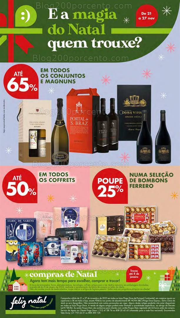 Antevisão Folheto PINGO DOCE Lojas Pequenas Promoções de 21 a 27 novembro