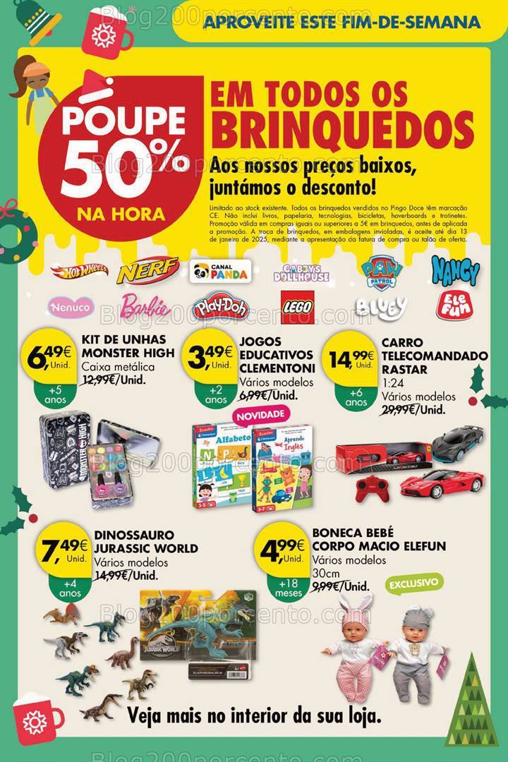 Antevisão Folheto PINGO DOCE Promoções Fim de Semana - 22 a 24 novembro