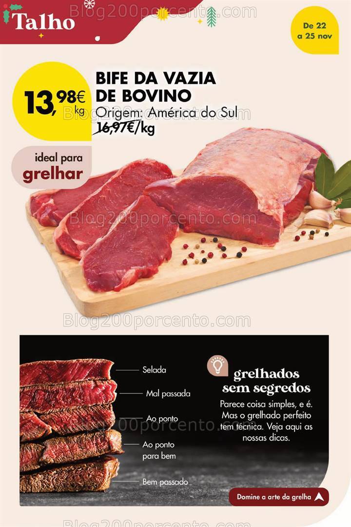 Antevisão Folheto PINGO DOCE Promoções Fim de Semana - 22 a 24 novembro