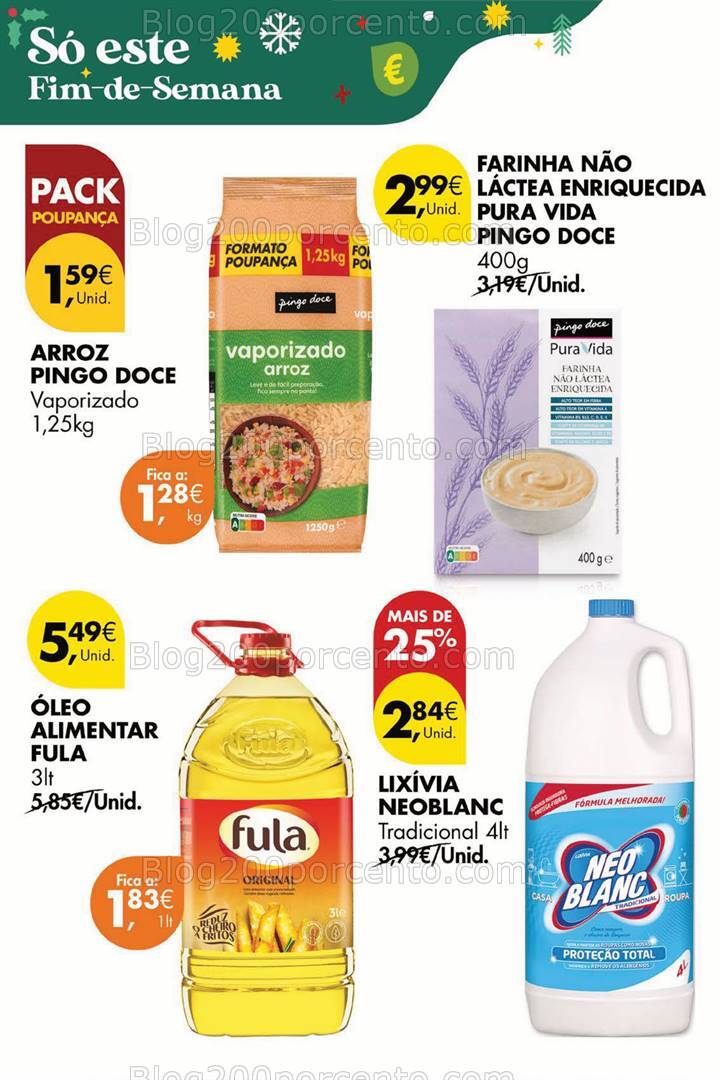 Antevisão Folheto PINGO DOCE Promoções Fim de Semana - 22 a 24 novembro